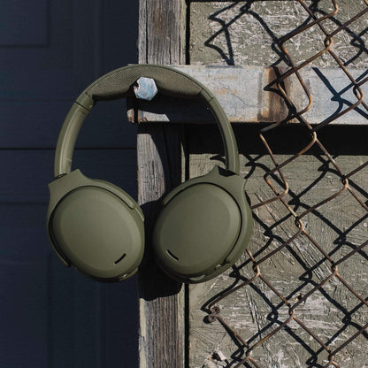Skullcandy Crusher ANC 2 Noise Cancelling Wireless Headphones - True Black | Multi-Sensory Crusher Bass, Over-Ear Fit, Bluetooth, 60 Hours Battery, Working Out, Gym, Travel, Studying, Music, Gaming