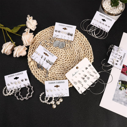 NEWITIN 69 Pieces Gold Jewelry Set for Women Fashion Costume Jewelry Gold Plated Necklace Bracelet Earrings Set for Women