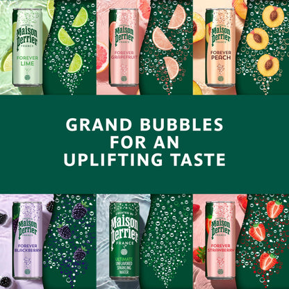 Maison Perrier Ultimate Sparkling Water, 11.15 Fl Oz Cans, 8 Count, 3 Pack