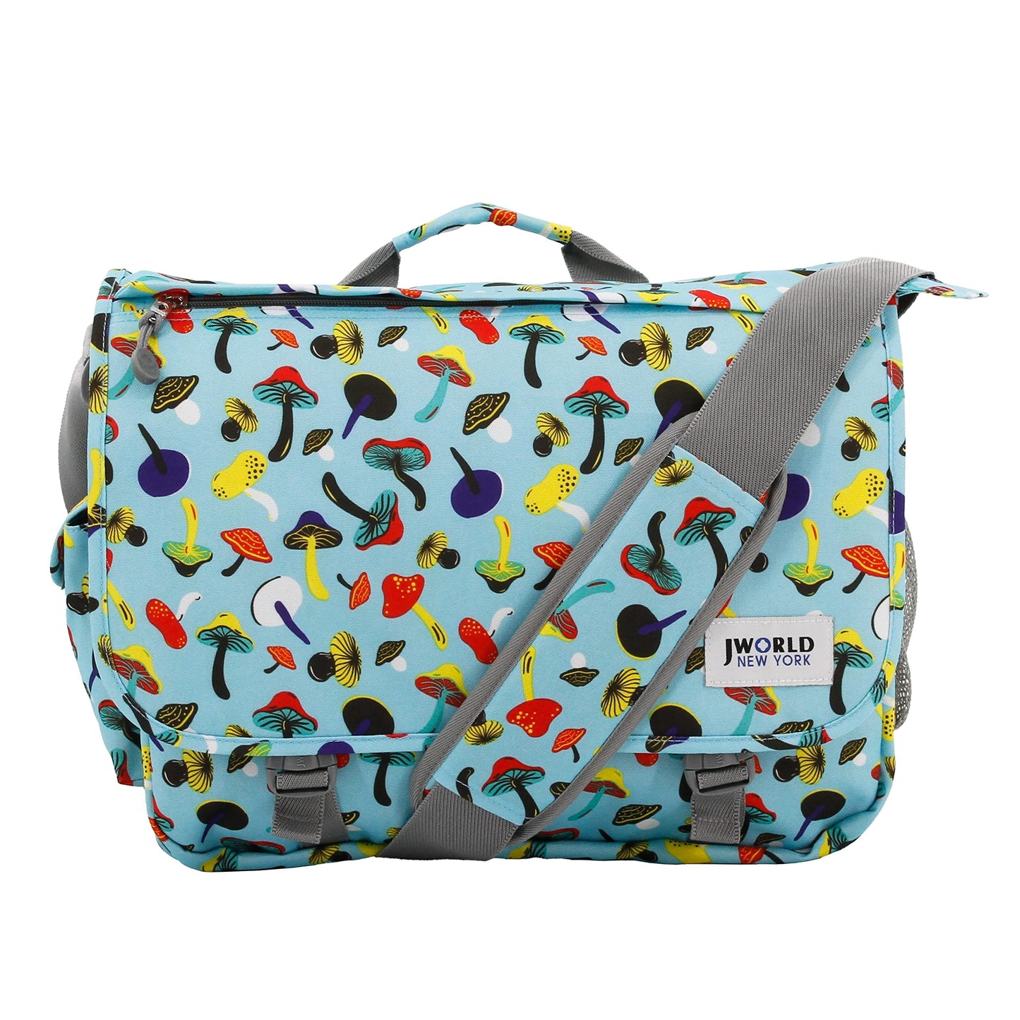 J World New York Thomas Laptop Messenger Bag for Women & Men. Kids Computer Bookbag