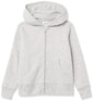 Amazon Essentials Girls and Toddlers' Fleece Zip-Up Hooded Sweatshirt with Lined Hood and Rib Knit Detail