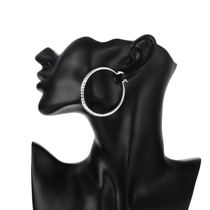 Charms 3CM circle hoop Earrings for Women fashion Pretty wedding party Jewelry Holiday gifts