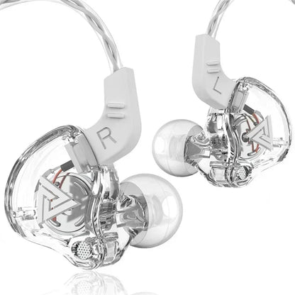 3.5MM Headset Music Earbuds In Ear With Mic Original QKZ AK6 Copper Driver HiFi Wired Earphone Race Sport Headphone Bass Stereo
