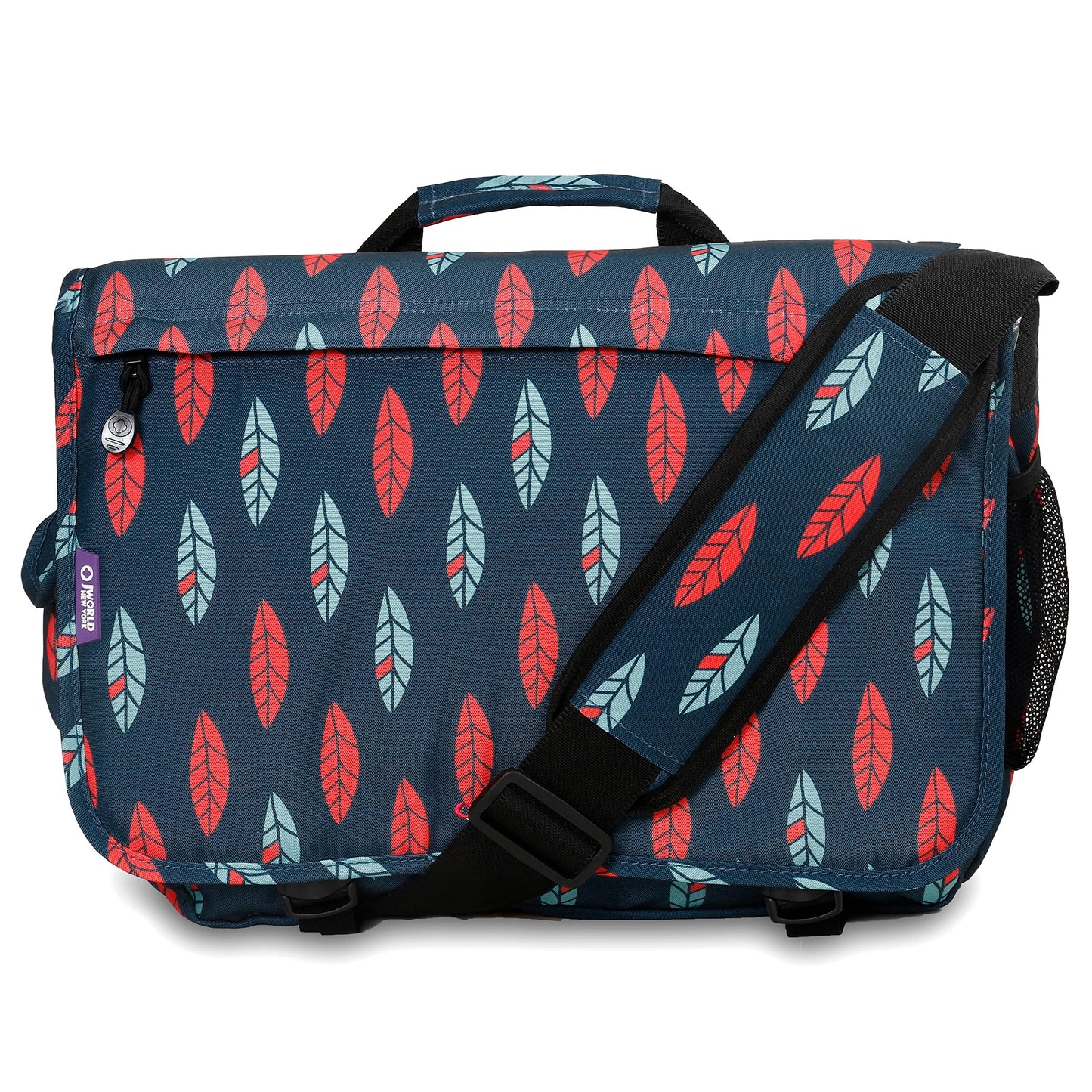 J World New York Thomas Laptop Messenger Bag for Women & Men. Kids Computer Bookbag