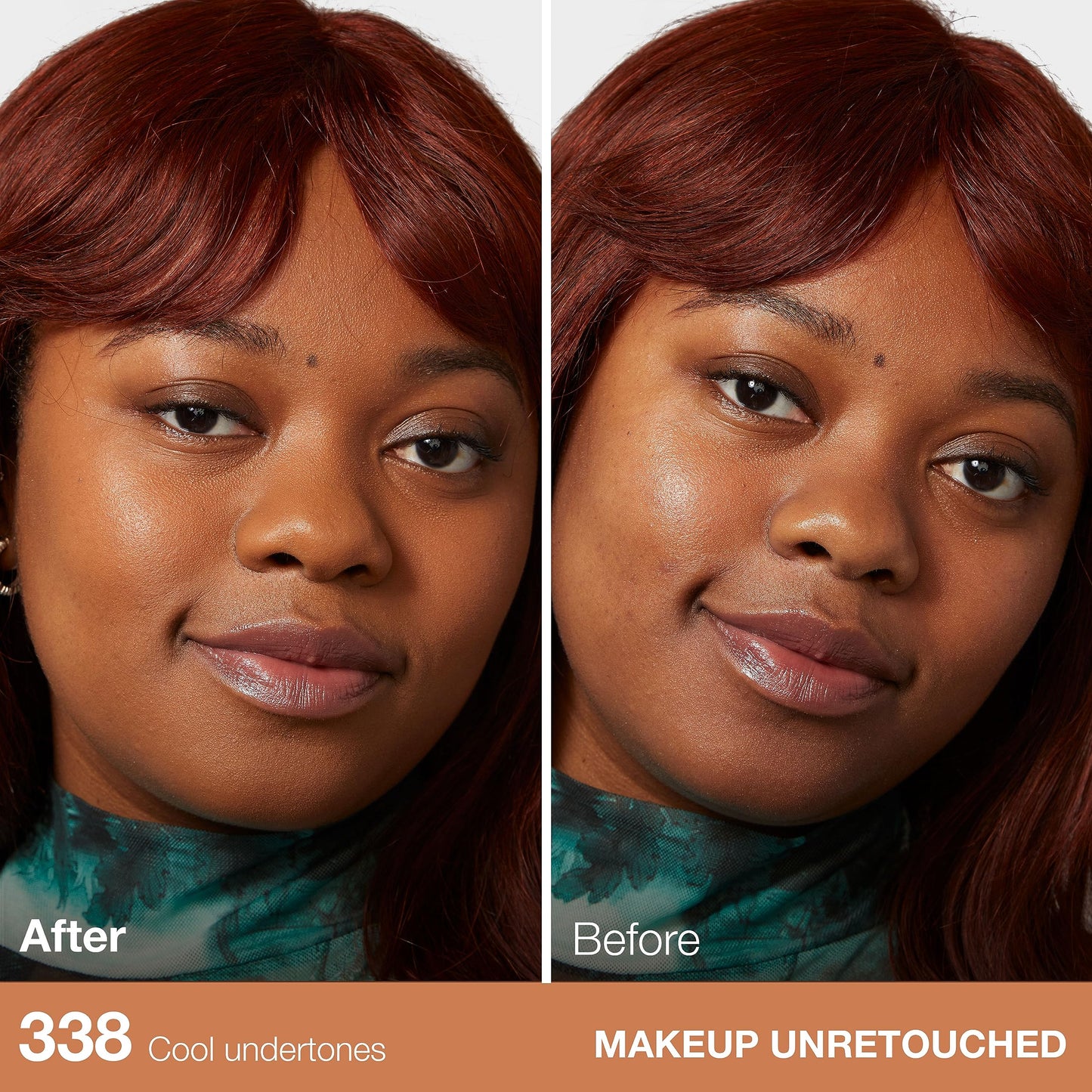 Maybelline Fit Me Matte + Poreless Liquid Oil-Free Foundation Makeup, Mocha, 1 Count (Packaging May Vary)