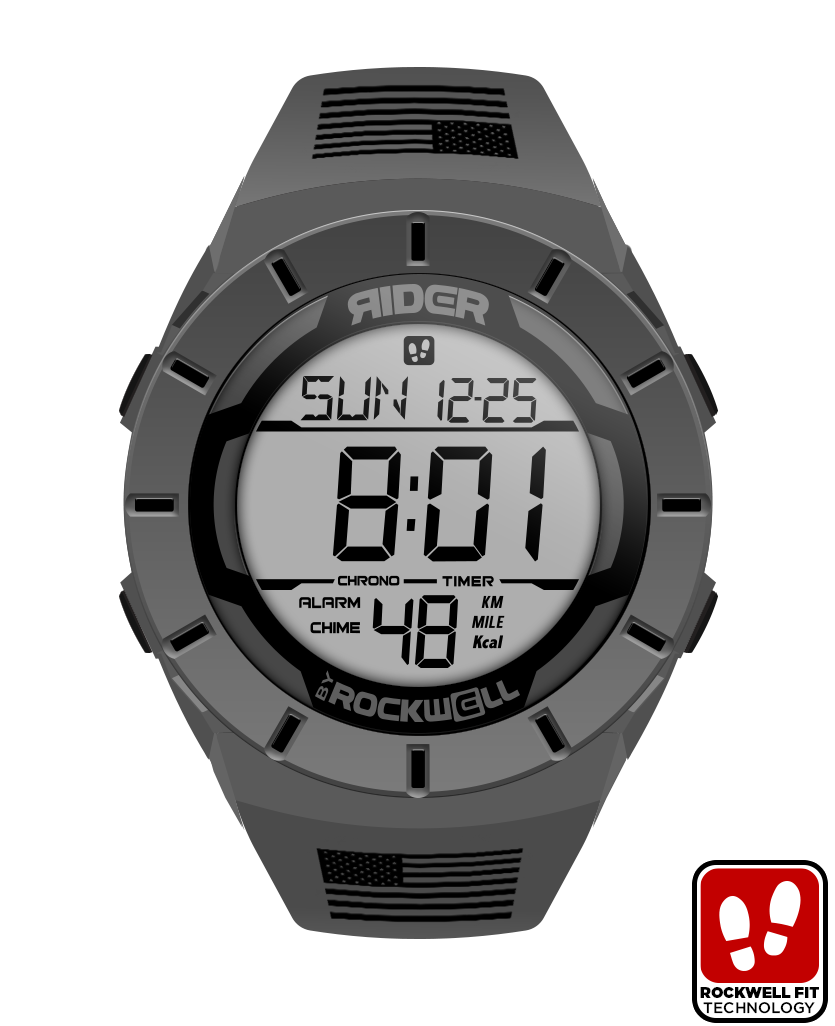 Coliseum Fit™ Freedom Edition (Gray/Black) Watch