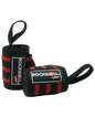 Rockwell Fit™ Wrist Wraps - 18 inch (Black/Red)