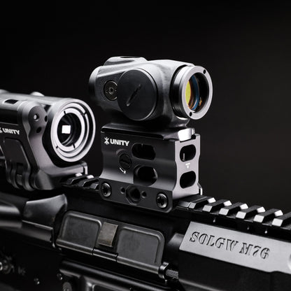 UNITY Tactical FAST Micro-SB | 2.26" Height Mount w/ Integrated BUIS & Standard Clamp
