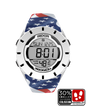 Coliseum Fit™ Forum - Patriot Edition (White/Black) Watch