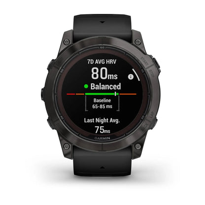 Garmin Fenix 7X Pro Solar Sapphire | Solar Powered Smartwatch w/ GPS & ECG