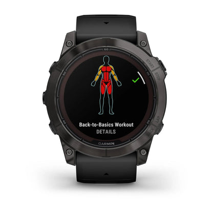 Garmin Fenix 7X Pro Solar Sapphire | Solar Powered Smartwatch w/ GPS & ECG