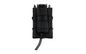 High Speed Gear Double Decker TACO |  Dual Magazine Pouch |  Molle |  Fits (1) Rifle Magazine and (1) Pistol Magazine |  Hybrid Kydex and Nylon |  Black