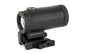 Holosun Technologies HM3X |  3X Magnifier |  Titanium |  Black Finish |  Quick Release Side Flip Mount |  Absolute or Lower 1/3 Co-witness