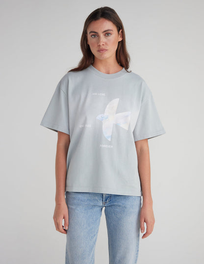 His Love Endures Forever Heavyweight Tee