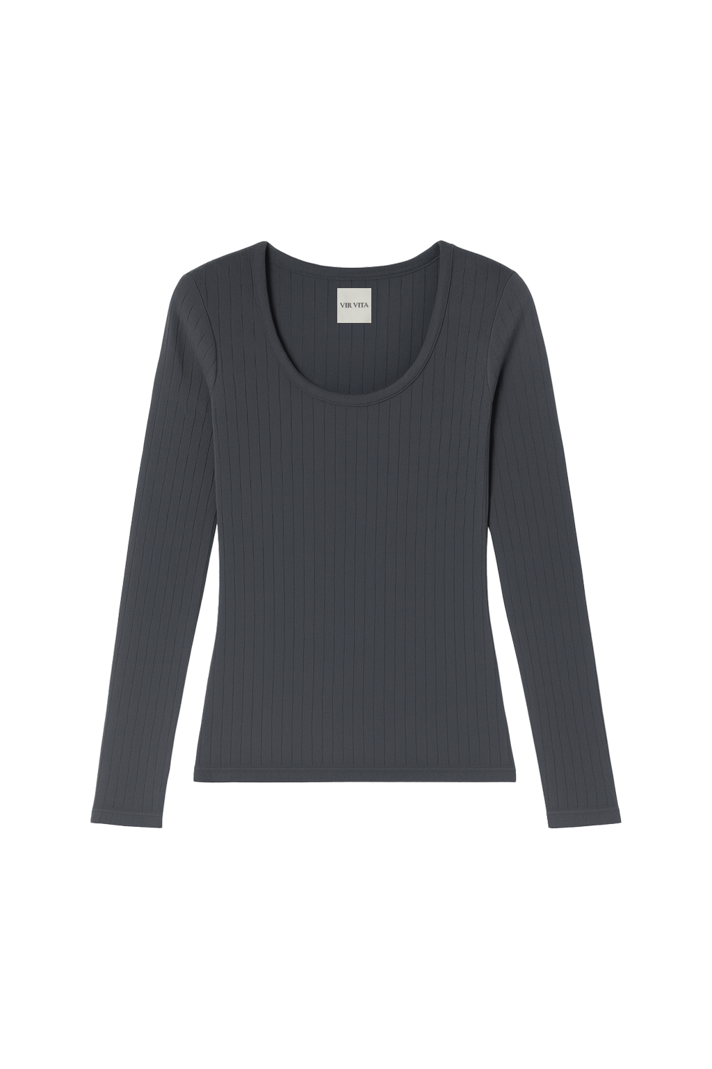 Maia Scoop Neck Pointelle Top