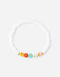 Peace Multicolored Letter Bracelet