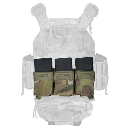 Agilite Pincer Placard .308 Triple Magazine Pouch | For .308 / 7.62x51 & 6.8×51