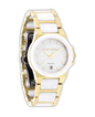 Katelynn (Gold/White Ceramic) Watch