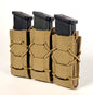 HSGI GEN 2 Triple Pistol TACO | 20% Lighter for Faster Reloads | Plate Carrier & Belt Setup