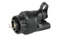 Surefire Part |  Scoutlight |  The  switch receptacle accepts the ST07 |  SR07 and SR07-D-IT remote tape switches (sold separately) |  No Cable |  Black DS00