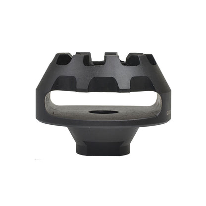 Cookie Cutter Muzzle Brake | Single Chamber Design to Eliminate Recoil Force | For AR/ AK pistols