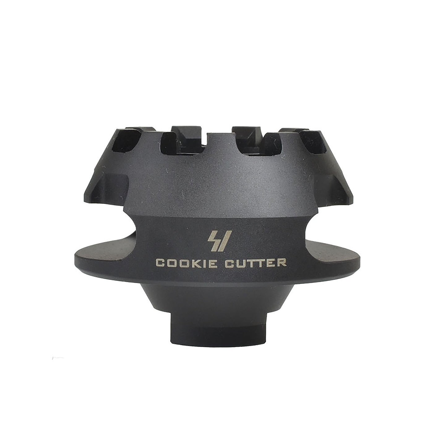 Cookie Cutter Muzzle Brake | Single Chamber Design to Eliminate Recoil Force | For AR/ AK pistols