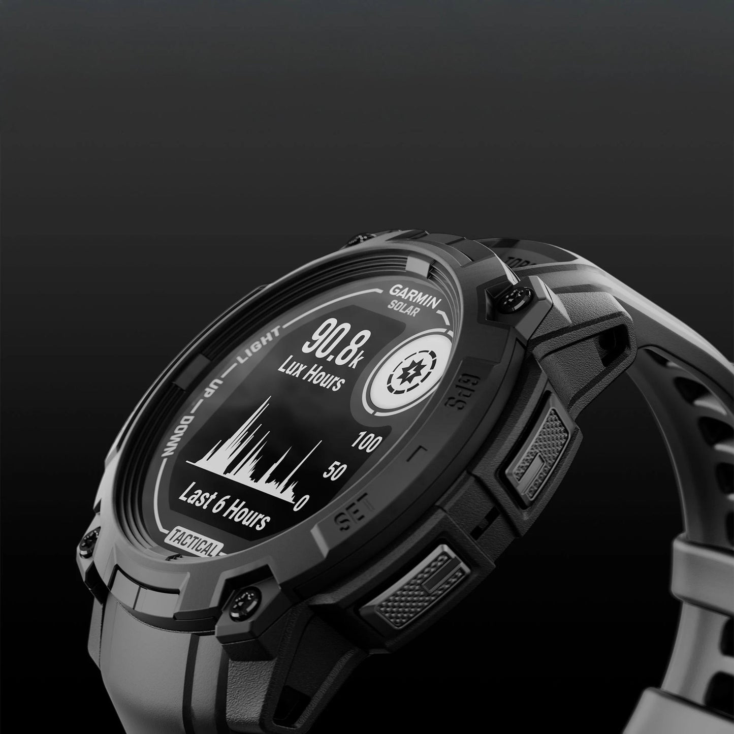 Garmin Instinct 3 Tactical | Tough Smartwatch w/ Solar Charging & 10 ATM Waterproof