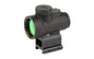 Trijicon MRO SD |  Red Dot |  25mm Objective |  2 MOA Dot |  Matte Finish |  Black |  Lower 1/3 Co-Witness Mount