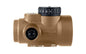 Trijicon MRO SD |  Red Dot |  25mm Objective |  2 MOA Dot |  Anodized Finish |  Coyote Brown |  No Mount Included