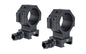 Trijicon Scope Rings |  30mm Extra High |  Q-LOC |  Fits Picatinny |  Anodized Finish |  Black