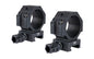 Trijicon Scope Rings |  34mm Medium |  Q-LOC |  Fits Picatinny |  Anodized Finish |  Black
