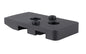Trijicon Accessory Ring Plate |  Low Mount |  Q-Loc |  Fits Trijicon RMR |  Anodized Finish |  Black