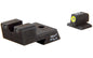 Trijicon HD Tritium Sight |  Fits Colt 1911 |  Orange Outline |  Novak Low Mount Dovetail Cut