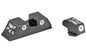 Trijicon Tritium Night Sight |  Fits Glock 17/19/26/27/33/34  Green/Green |  3 Dot