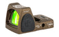 Trijicon RMR |  Type 2 |  Adjustable |  3.25 MOA |  Hard Anodized Coyote Brown Finish