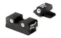 Trijicon Tritium Night Sight |  Fits M&P |  Green/Green |  Matte Finish |  3 Dot