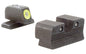Trijicon HD Tritium Sight |  Fits Colt 1911 |  Orange Outline |  Novak Low Mount Dovetail Cut