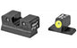 Trijicon HD Tritium Sight |  Fits Colt 1911 |  Orange Outline |  Novak Low Mount Dovetail Cut