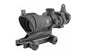 Trijicon ACOG Rifle Scope |  4X32 |  Amber Center Illumination for M4A1 |  Flat Top Adapter |  Backup Iron Sights and Dust Cover