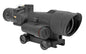 Trijicon ACOG LED Rifle Scope |  3.5X35 |  Red Chevron M193 Reticle |  With TA51 Mount |  Matte Finish