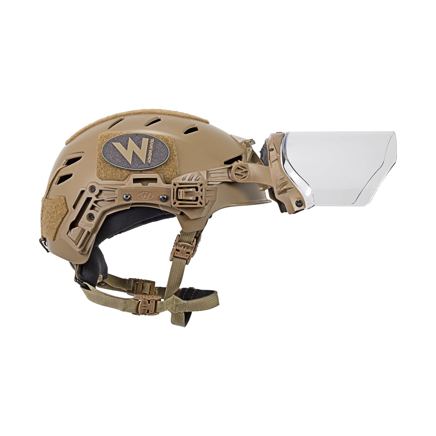 Team Wendy Exfil Face Shield | All Sizes & Colors Available (Upgraded to EXFIL Face Shield V2)