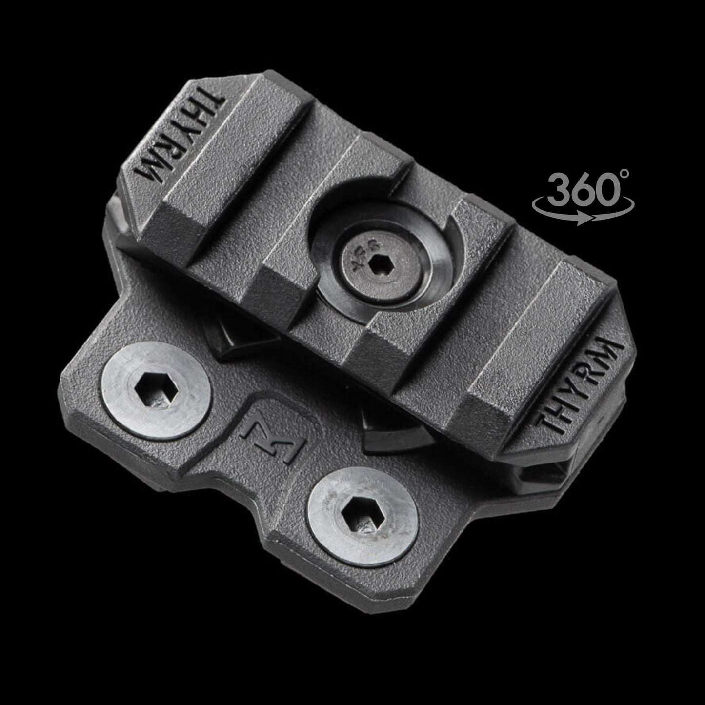 Thyrm VariArc | 360 Degree Helmet Light Mount with Integrated Picatinny Rail