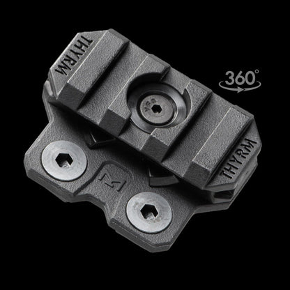 Thyrm VariArc | 360 Degree Helmet Light Mount with Integrated Picatinny Rail