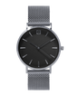 Voyager (Silver/Black) Watch