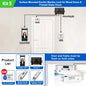 8" Multi-Biometric Access Control & Attendance Terminal - Face Fingerprint Palm Vein, WiFi 4G TCP/IP