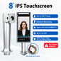 8" Multi-Biometric Access Control & Attendance Terminal - Face Fingerprint Palm Vein, WiFi 4G TCP/IP