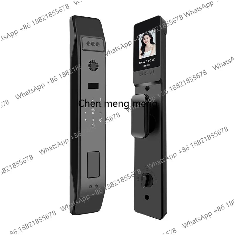 Fully automatic, fingerprint, anti-theft door password lock, household electronic smart lock, video intercom