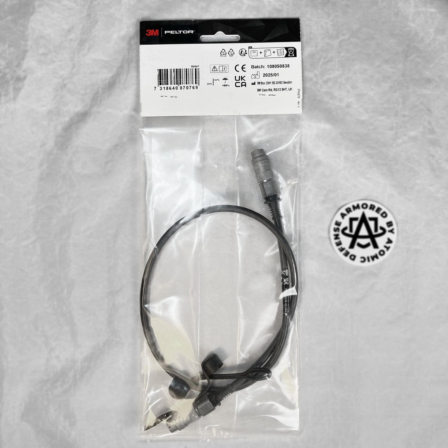 3M Peltor SCU-300 Comms Cables | For ANY Radio