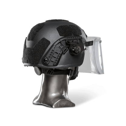 Ballistic Helmet with Face Shield | NIJ Level IIIA+