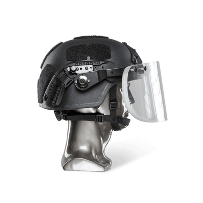 Ballistic Helmet with Face Shield | NIJ Level IIIA+